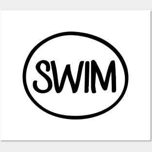 Swim Posters and Art